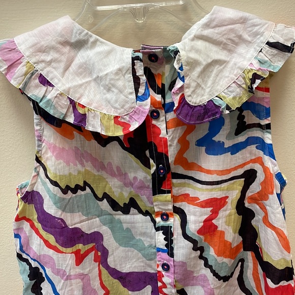 New Women’s Maeve Abstract Pintucked Blouse By Anthropologie!!🔥🔥🔥 - Picture 10 of 13